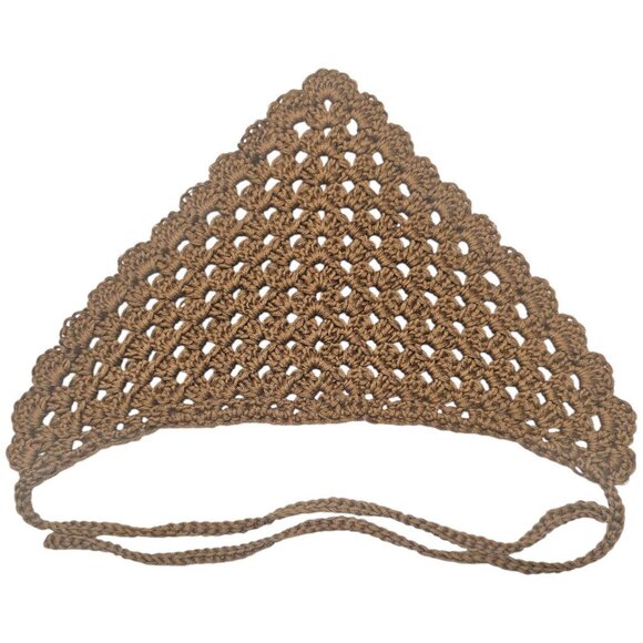 🌿 Handmade‎ Crochet Bandana 🌿 - Picture 1 of 3